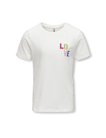 Tricou Kids Only, alb