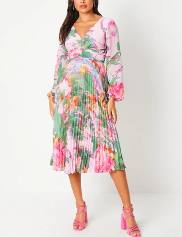 Rochie medie Coast, roz