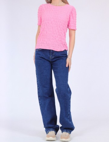 Tricou Pieces, roz