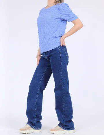 Tricou Pieces, albastru