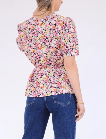 Bluza Pieces, floral print Floral print