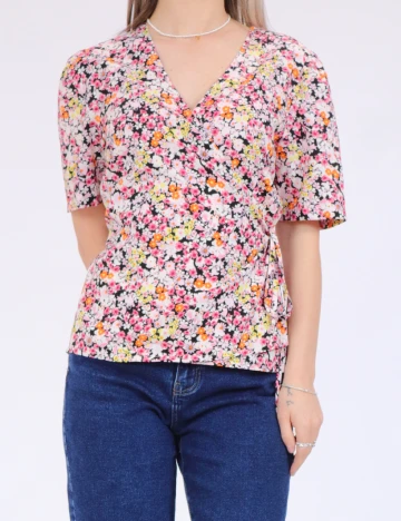 Bluza Pieces, floral print Floral print