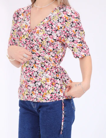 Bluza Pieces, floral print Floral print