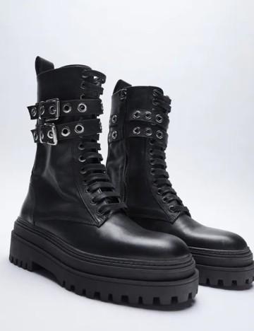 Ghete Zara, negru, 39
