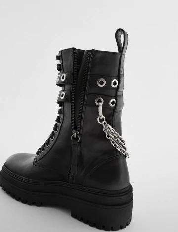 Ghete Zara, negru, 39 Negru