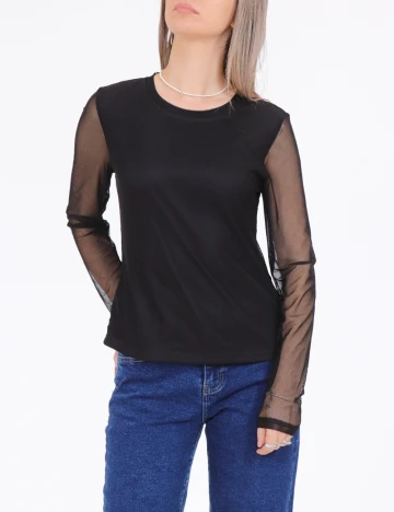 Bluza Only, negru Negru