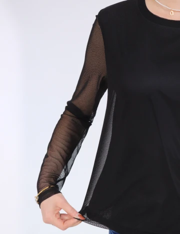 Bluza Only, negru Negru