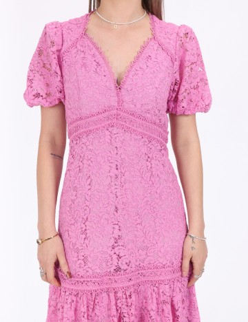 Rochie medie Coast, roz