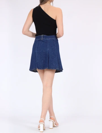 Fusta Vero Moda, albastru
