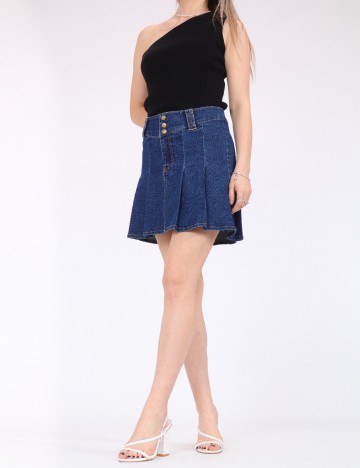 Fusta Vero Moda, albastru