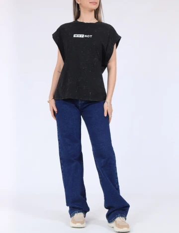 Tricou Only, negru