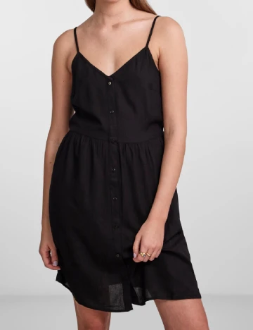Rochie scurta Pieces, negru