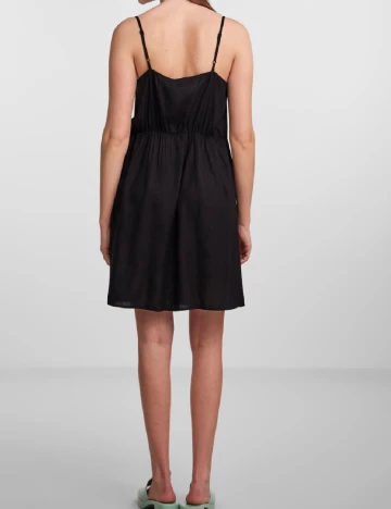Rochie scurta Pieces, negru