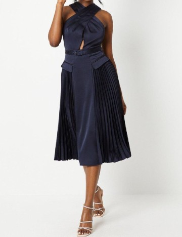 
						Rochie medie Coast, bleumarin