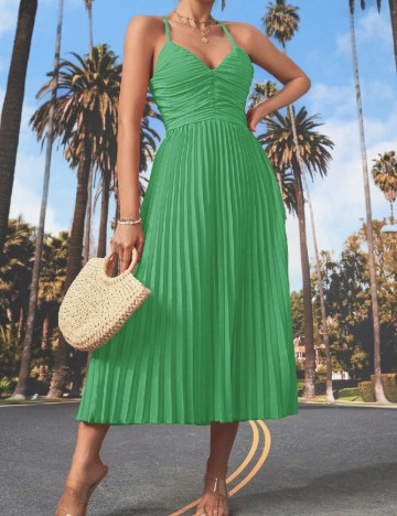 
						Rochie medie SHEIN, verde