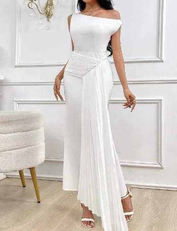 Rochie lunga SHEIN, alb