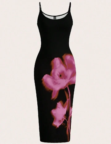 Rochie medie SHEIN, negru