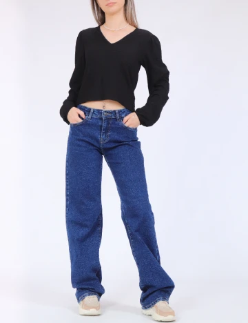 Bluza Pieces, negru