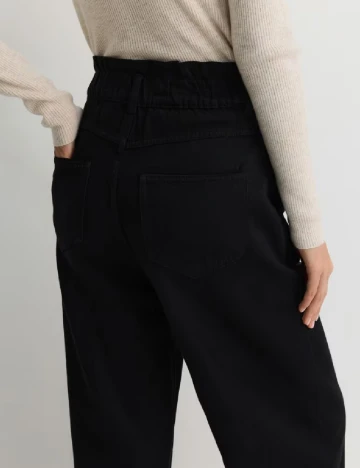 Pantaloni Reserved, negru Negru