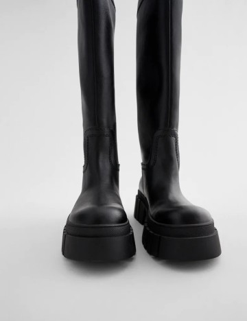 Cizme Zara, negru, 40