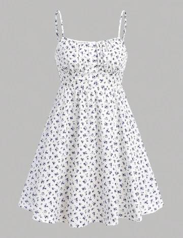 Rochie Shein Kids, floral print Floral print