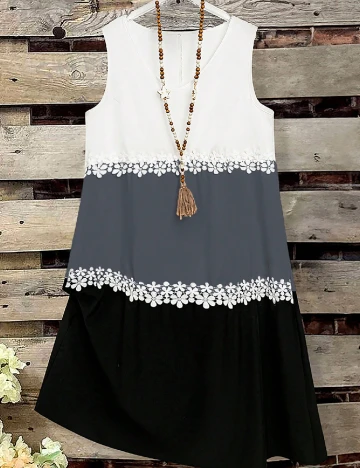 Rochie scurta SHEIN CURVE, mix culori