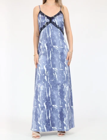 Rochie lunga Vero Moda, albastru