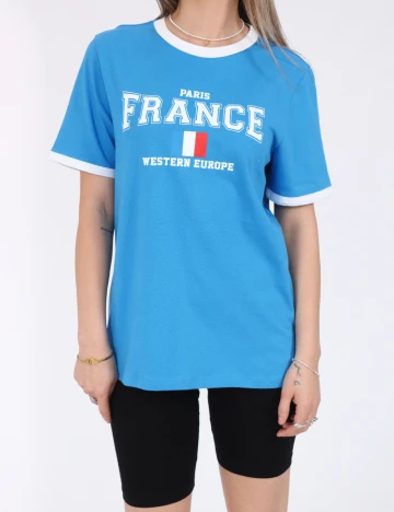 Tricou Only, albastru Albastru