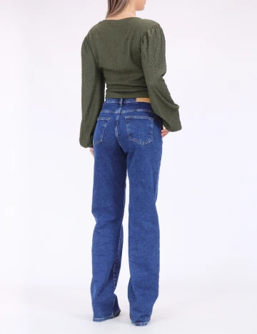 Bluza Pieces, verde
