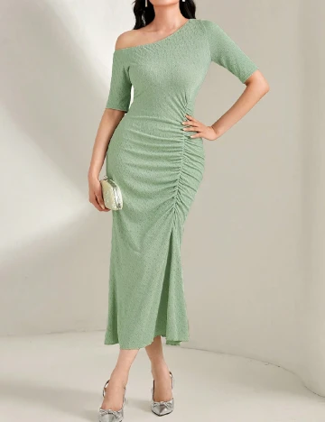 Rochie medie SHEIN, verde Verde
