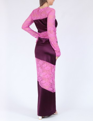 Rochie lunga Something New, roz