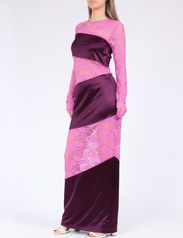 Rochie lunga Something New, roz