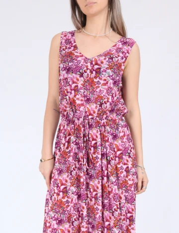 Rochie lunga Vero Moda, roz