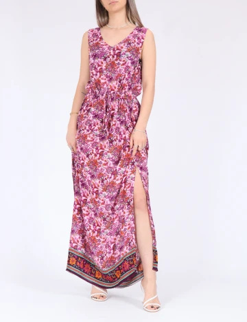 Rochie lunga Vero Moda, roz