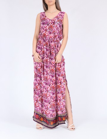 Rochie lunga Vero Moda, roz