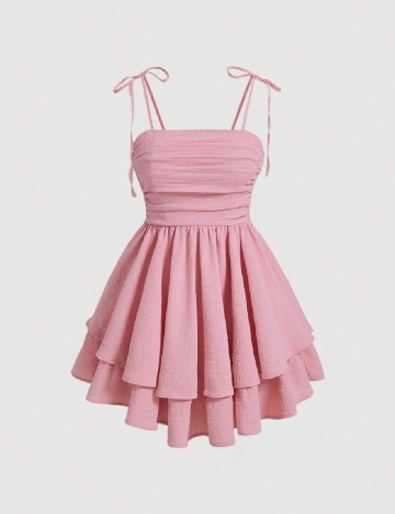 Rochie scurta SHEIN, roz