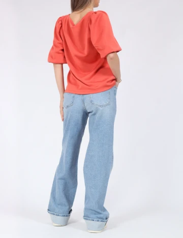 Bluza Vero Moda, portocaliu
