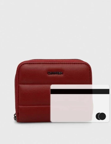 Portofel Calvin Klein, caramiziu Maro