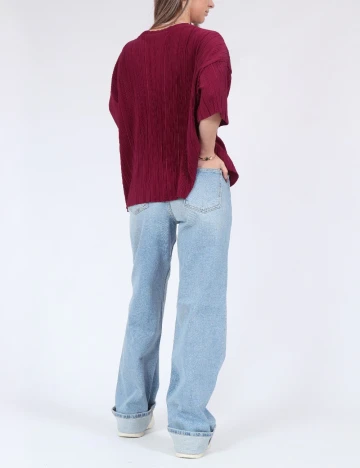 Bluza Only, visiniu