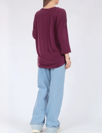 Bluza Only, visiniu