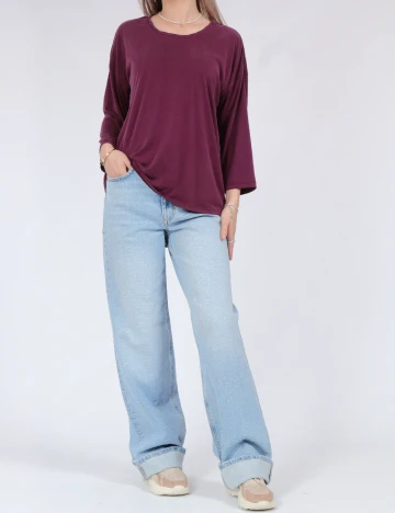 Bluza Only, visiniu