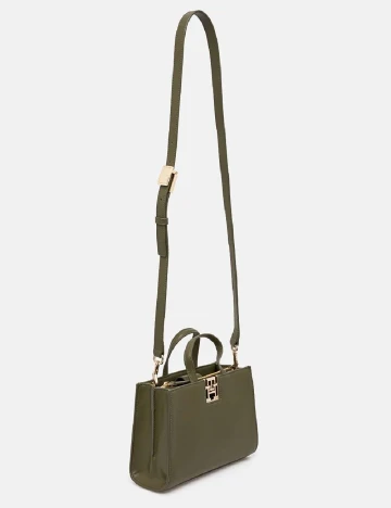 Geanta Tommy Hilfiger, verde