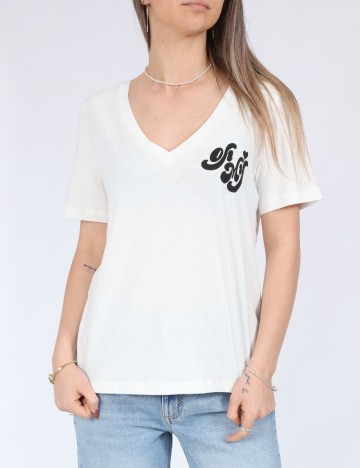 
						Tricou Vero Moda, alb