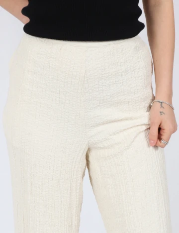 Pantaloni Vero Moda, alb