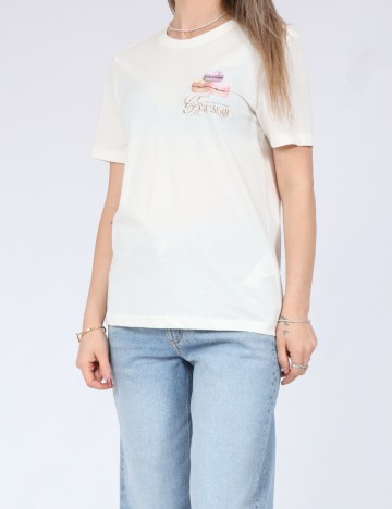 Tricou Only, alb