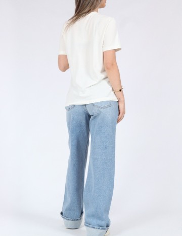 Tricou Only, alb
