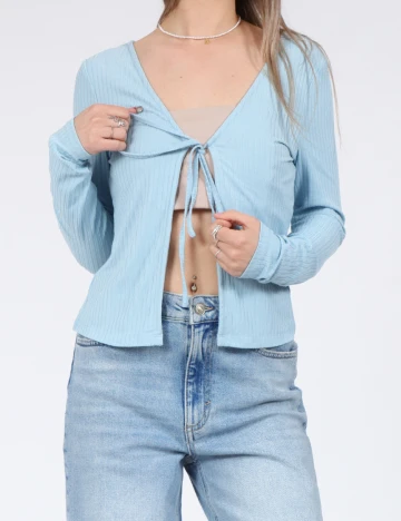 Cardigan Pieces, albastru
