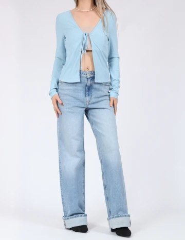 Cardigan Pieces, albastru