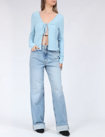 Cardigan Pieces, albastru