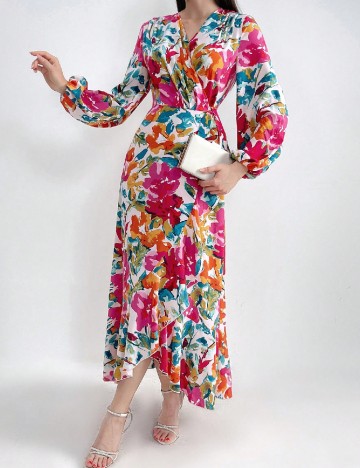 
						Rochie lunga SHEIN, mix culori